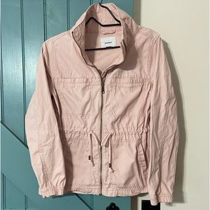 Old Navy Light Pink Utility Jacket Size Small